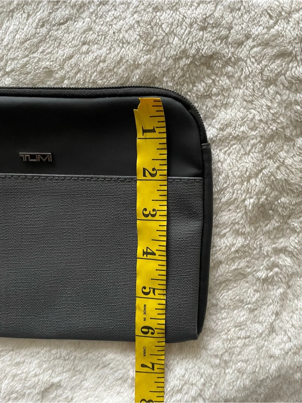 Tumi black gray
